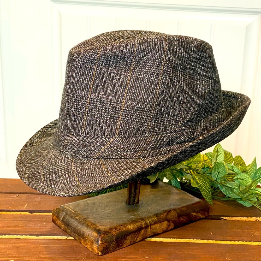 Stylish Weaved Short Brimmed Fedora - Picture 1 of 10